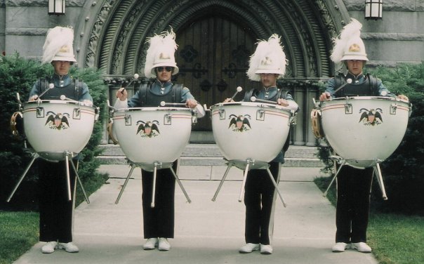 Yes. Marching Timpani. (1976 Bluecoats) #TBT