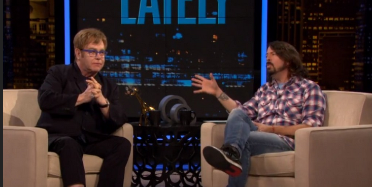 Dave Grohl confirms Elton John will appear on new Queens Of The Stone Age album
