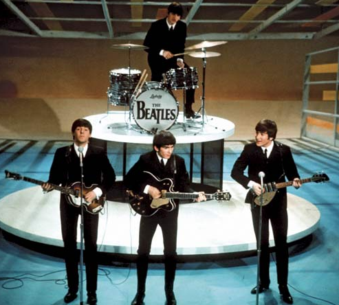 The Story of Ringo Starr’s Ed Sullivan Show Logo Head