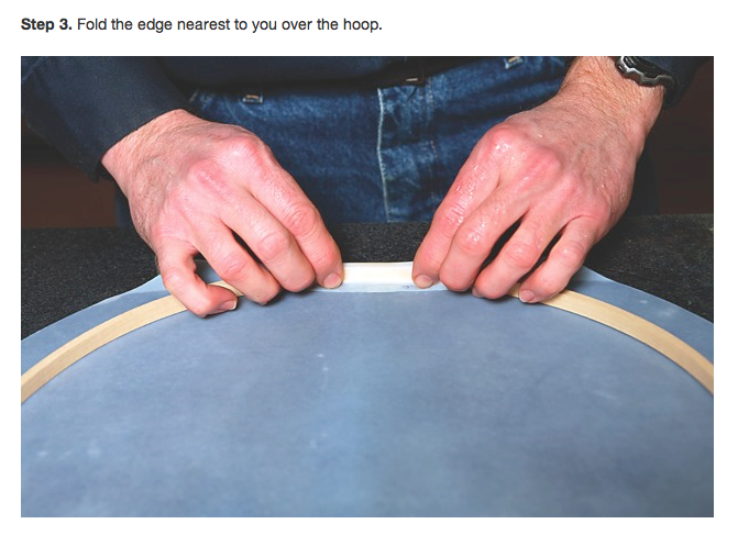 How To Tuck Calfskin Heads (from DRUM!)