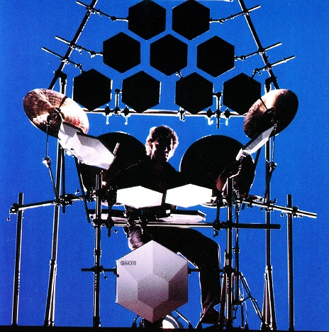 Bill Bruford’s monster Simmons rig #monsterkitmonday
