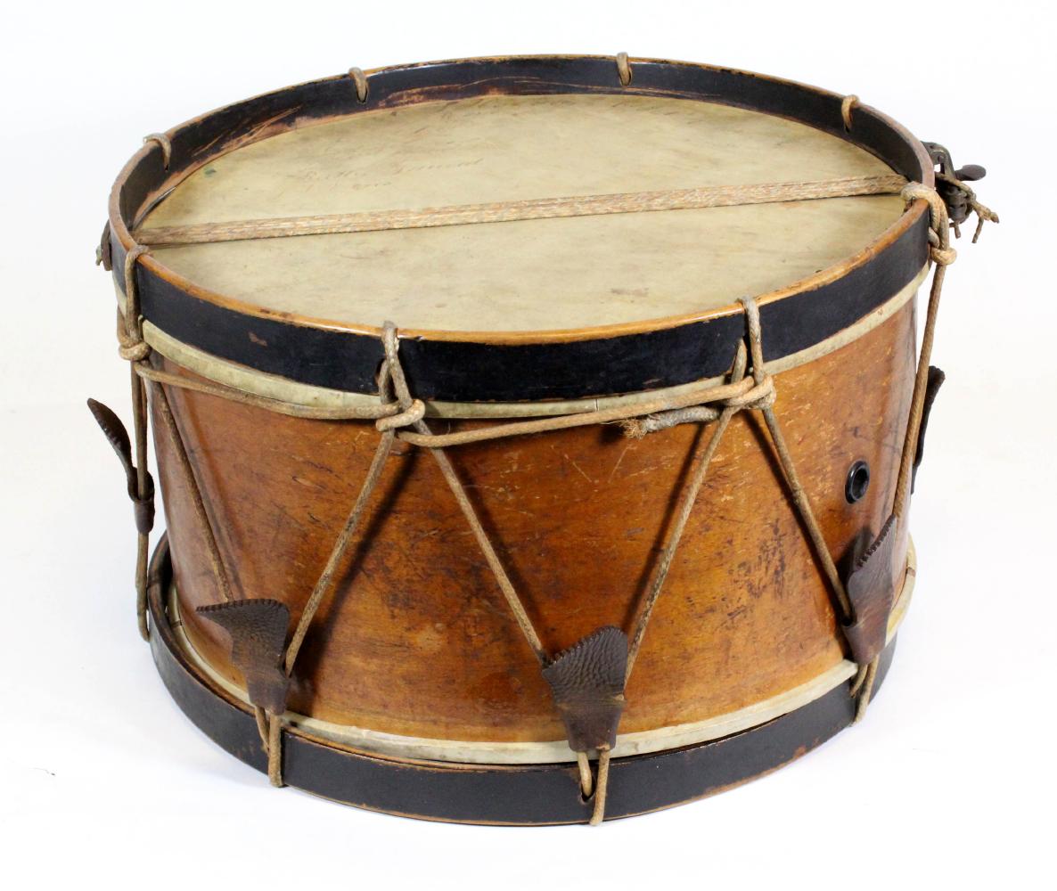 Drum from Civil War on Display
