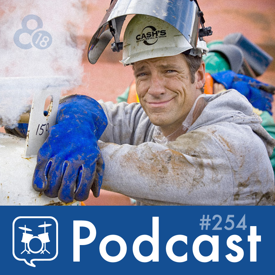 Drummer Talk 254 – Drum Kit Makeover Part 3: Refinishing