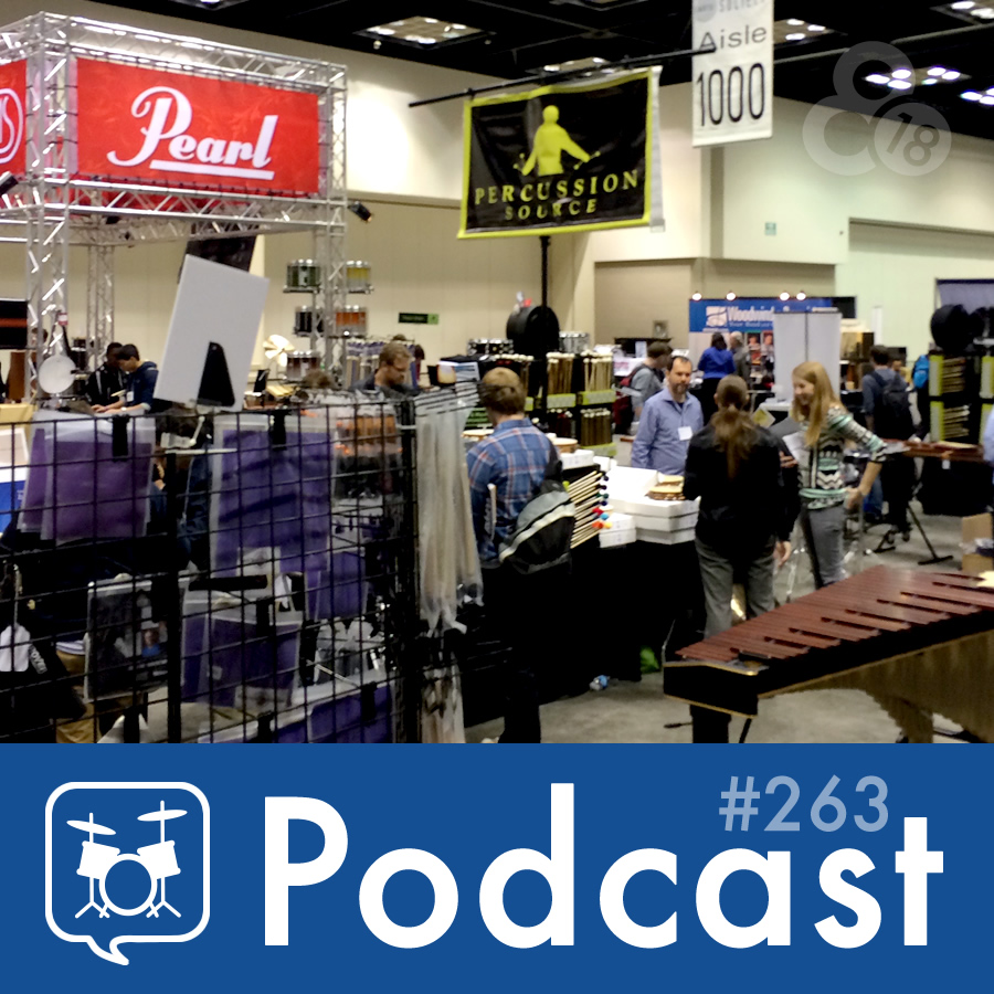 Drummer Talk 263 – PASIC15 Recap