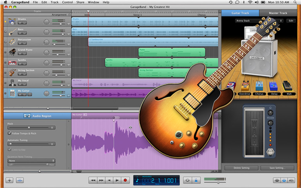 GarageBand update includes Live Loops and Drummer Features