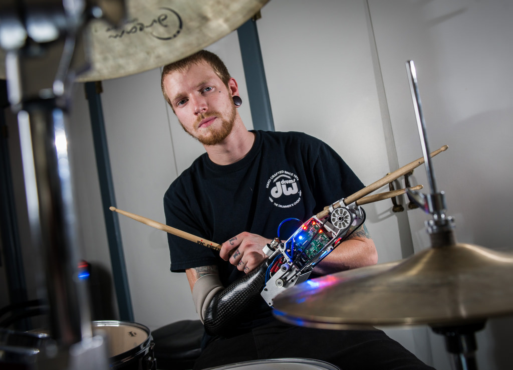 Meet the “Cyborg Drummer”