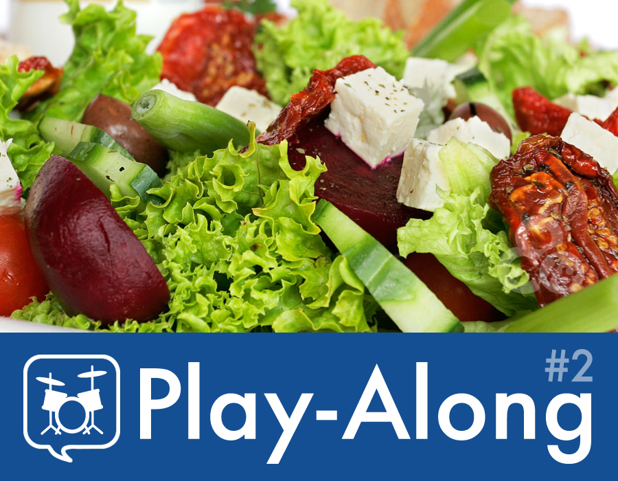 Drummer Talk Play-Along 2 – Chunky Salad (95 BPM)