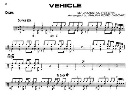 Big Band Drum Charts